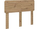 Vidaxl Testiera Artisan In Rovere 135 Cm Materiale Ligneo