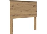 Vidaxl Testiera Con Testata Rovere Artisan 100 Cm Materiale A Base Di Legno