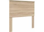 Vidaxl Testiera Con Testata In Rovere Sonoma 100 Cm Materiale A Base Di Legno