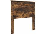 Vidaxl Testiera Con Testata In Rovere Fumé 75 Cm Materiale A Base Di Legno