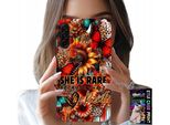 Custodia Per Samsung Galaxy A17 5G - She Is Rare, Girasoli, Fiori, Farfalle