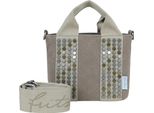 Fritzi Aus PreußEn Borsa A Tracolla Bini Limited Crossbody Rivet Marrone Chiaro