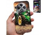 Custodia Per Oppo Reno12 F / 12Fs 5G - Trattore Agricolo + Vetro