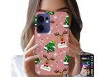 Custodia Per Oppo Find X5 Lite - Renna Natalizia, Alberi Di Natale, Bastoncini, Motivi