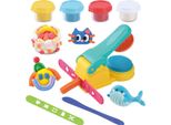 Set Di Argilla Per Pressatura Playgo - 4 Vasi Di Argilla