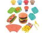 Playgo Hamburger Clay Set - 4 Vasi Di Argilla