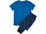 Disney - Pigiama "Yuletide Fun"" Con Pantaloni Lunghi Aop Per Bambini A Maniche Corte BI55506 (104) (Blu Reale)"