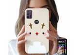 Custodia Per Motorola Moto G10 Power - Reniferek, Renna, Motivi Natalizi