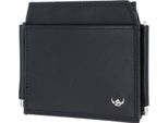 Golden Head Pelle Fermasoldi Portacarte Polo Rfid Protect Clip-Scheintasche 1923 Schwarz Nero