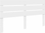 Vidaxl Testiera Bianca 160 Cm Materiale Ligneo