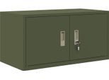 Syfax™ Armadio Verde Oliva 80 X 40 X 40 Cm Acciaio