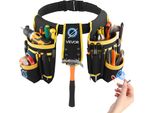 Cintura Porta Attrezzi Vevor, Cintura Magnetica Da Artigiano Con 28 Tasche, Borsa Porta Attrezzi, Porta Attrezzi Per Elettricisti, Falegnami E Operai Edili, Organizer Da Grembiule, Regolabile Da 787 A 1219 Mm