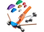Vevor Curvatubi, 6-22 Mm, Curvatubi Fino A 90°, Avanti, Curvatubi Con 7 Ganasce In Lega Di Alluminio Colorate, Utensili Hvac, Per Tubi In Rame In Impianti Hvac, Impianti Di Climatizzazione E Refrigerazione