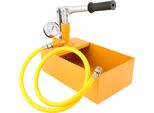Alluminio 2,5 Mpa 25 Kg Tester Di Pressione Dell'acqua Manuale Pompa Di Prova Idraulica Con G1/2
