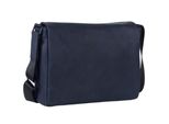 Leonhard Heyden Borsa A Tracolla Laptop Bag Con Scomparto Per Laptop Den Haag Messenger Bag Blue