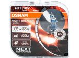 Osram Laser Notturno H11 PGJ19-2 12 V/55 W (2Er Box)