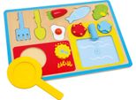 Set Da Colazione Con Puzzle In Legno, Assemblare La Colazione