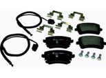 Set Di Pastiglie Freno, Disco Freno Posteriore Hella Per Bentley Vw