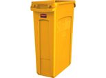 Rubbermaid 1956188 Cestino Rubbermaid Slim Jim Con Canali Di Ventilazione