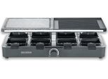 Severin RG2371 Griglia Per Raclette Per 8 Persone Pietra Naturale E Piastra Per Grigliare