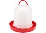 Melko Abbeveratoio Per Pollame Abbeveratoio Per Polli In Plastica Abbeveratoio Rovesciato Per Anatre - 6 Litri