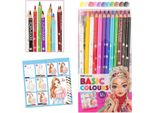 Depesche 12216 Topmodel Basic Matite Colorate Set 12 Colori