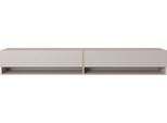 Mobile Tv Selsey Mirrgo, Melamina, Grigio-Beige, 200 Cm