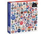 Galison Puzzle Placche D'america 500 Pezzi