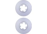 2X Hella 8DD 355 108-121 Disco Freno, Asse Anteriore