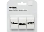 Wilson Pro Padel Overgrip 3 Unità Bianco Bianco Taglia Unica