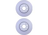 2 Dischi Freno Anteriori Hella Per Audi Cupra Ford Seat Skoda Vw