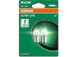 Osram Ultra Life R10W Ba15S 12 V/10 W (Confezione Blister Da 2)