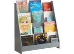 Sobuy Libreria Scaffale Per Bambini Con 4 Scomparti Aperti 80 X 30 X 88 Cm