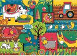 Ravensburger Puzzle Del Giorno Della Fattoria 60 Pezzi