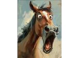 Norimpex Quadro Diamantato Cavallo Stupito 30X40Cm