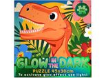 Puzzle Dino Che Si Illumina Al Buio - 50 Pezzi.