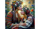 Norimpex Quadro Diamante Madre E Figlia 30X40Cm