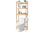 Mensola Da Bagno A 3 Livelli - Mensola Salvaspazio Per Il Bagno - Organizzazione Del Bagno - Mensola Da Parete Per Il Bagno - Elegante E Funzionale
