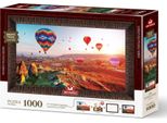 Art Puzzle Puzzle Con Cornice E Colla 3In1 Palloncini Sulla Cappadocia 1000 Pezzi
