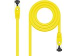 Nanocable 10.20.2000-L25-Y, 0,25 M, Cat8.1, S/Ftp (S-STP), RJ-45, RJ-45, ŽLutá