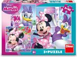 Dino Puzzle Minnie E Daisy 3X55 Pezzi