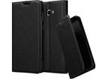 Cadorabo Custodia Per Samsung Galaxy J4 Plus Cover Protettiva In Nero Custodia Per Telefono Cellulare Cover Chiusura Magnetica
