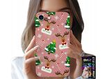 Custodia Per Iphone 16E - Renna Natalizia, Alberi Di Natale, Bastoncini, Motivi