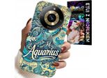 Custodia Per Realme 11 Pro - Segno Zodiacale, Acquario, Astronomia Cover Posteriori