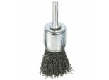 Ironside 243-030/509163 Pennello 25 Mm 0,3 Mm Ondulato, Fusto 6 Mm, Grigio