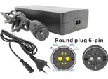 Caricabatteria Powersmart 42V 4A Con Connettore Rosenberger Per 27372-01 / Offroad / Can / 17,50Ah