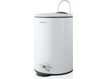 Blomus Bidone A Pedale In Acciaio Inox Tubo Bidone Per Rifiuti 3 Litri Bianco 68945
