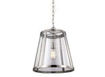 Harrow Lampada A Sospensione In Nichel Lucido 1Xe27 60W Feiss