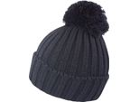 Result Cappello Unisex Winter Essentials Con Pompon RW3705 (Taglia Unica) (Nero)