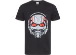 Maglietta Ufficiale Marvel Ant-Man Helmet Da Uomo NS4591 (2XL) (Nero)